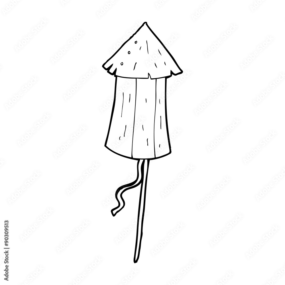 cartoon old wooden firework cartoon old wooden firework