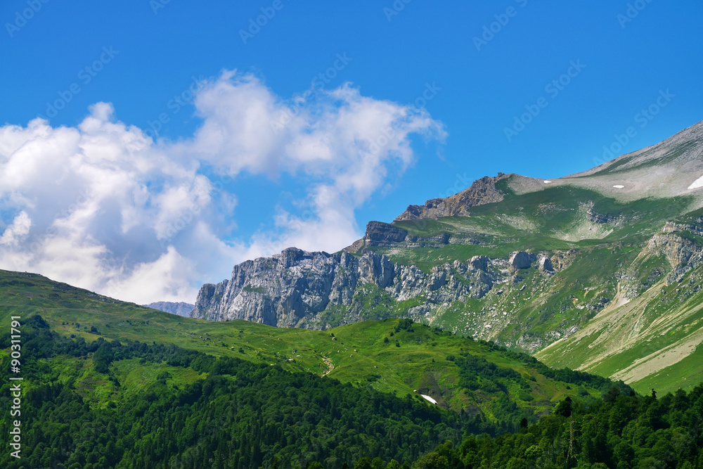 Fototapeta premium Mountain landscape