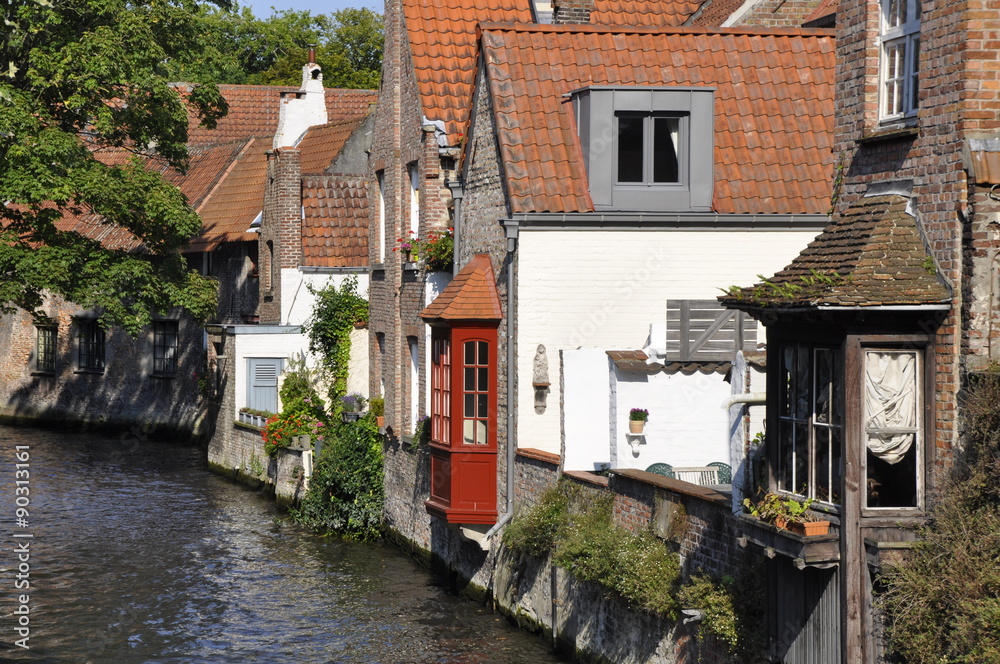 Kanal in Brügge