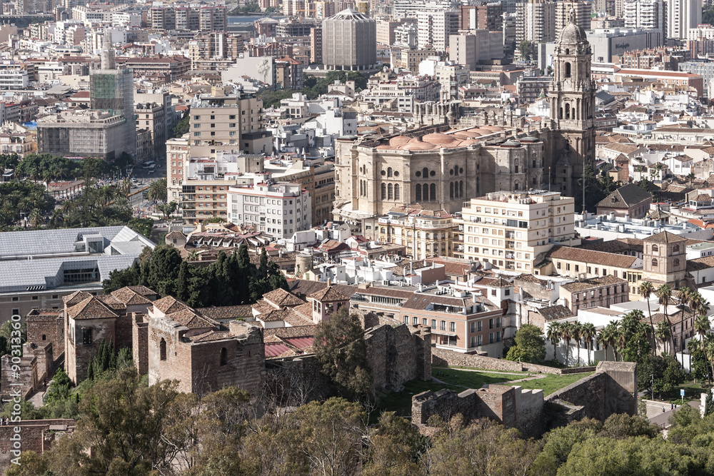 Ciudad monumental de Málaga, Andalucía
