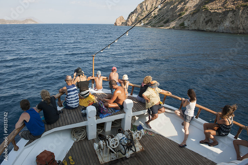 Schiffrundfahrt um die Insel Milos, Griechenland