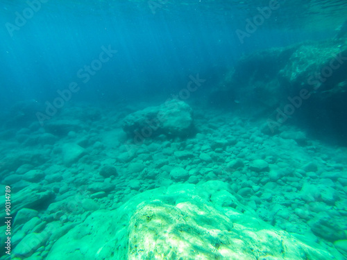 snorkerilng in the seas of Sicily