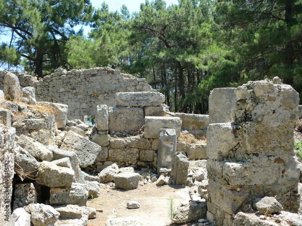 Antalya Phaselis Örenyeri - M.Ö.690 Rodoslular - Sonra Roma