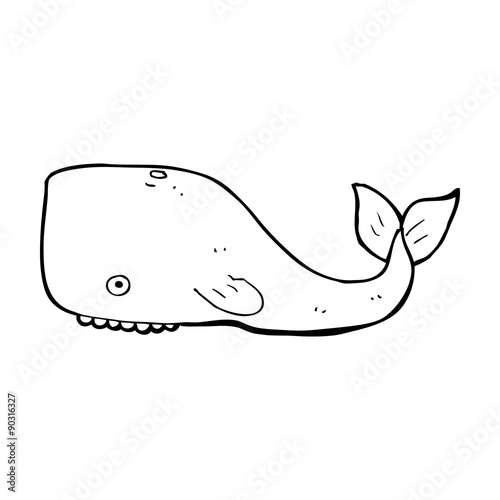 cartoon whale
