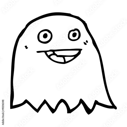 cartoon ghost