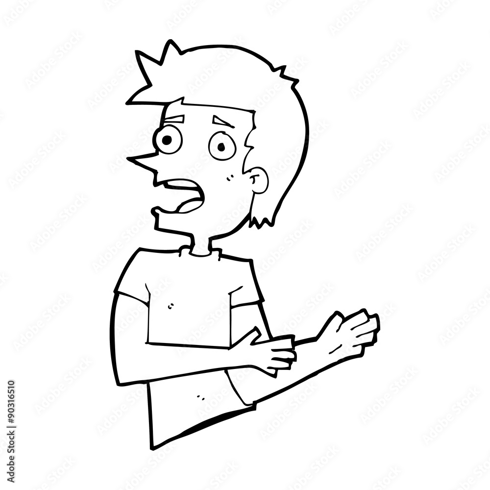 cartoon stressed man cartoon stressed man