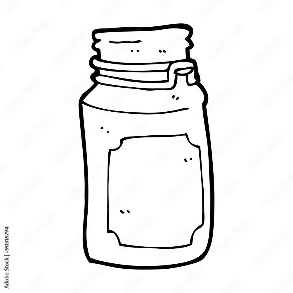 cartoon kitchen jar cartoon kitchen jar