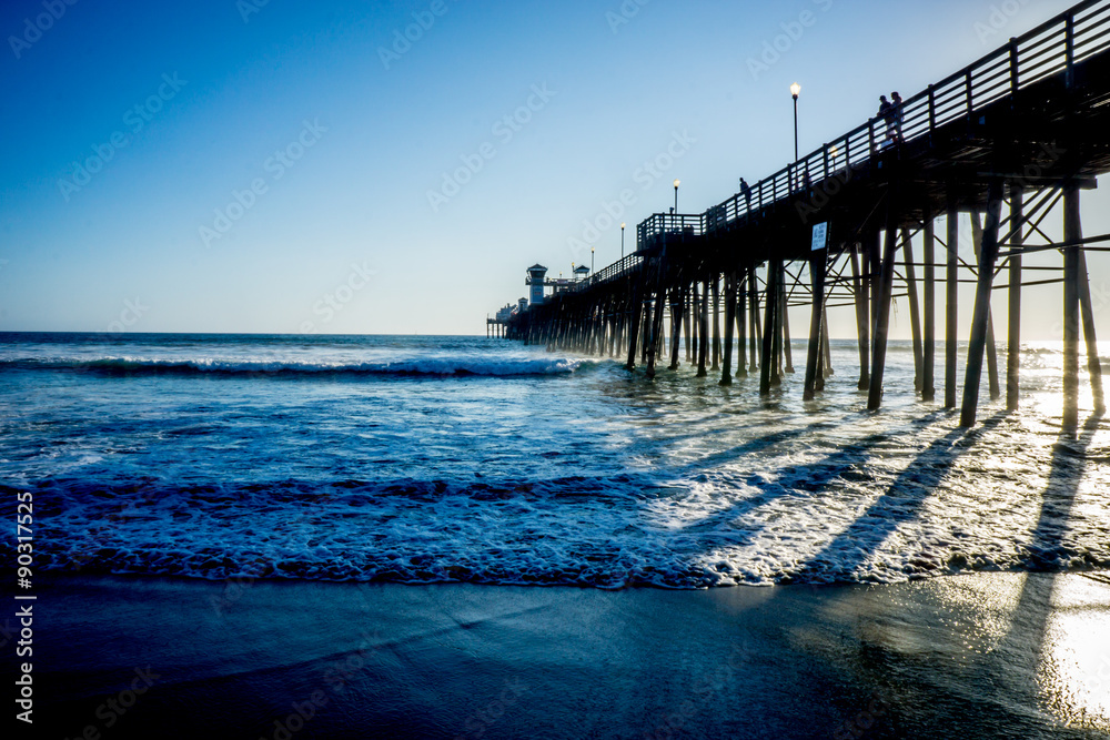 Obraz premium Oceanside Pier, Kalifornia