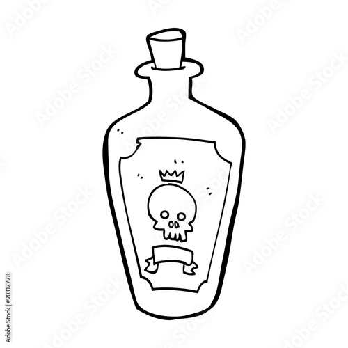 cartoon poison