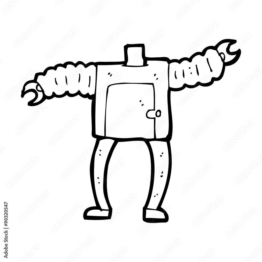 cartoon robot body (mix and match cartoons or add own photos) cartoon robot body (mix and match cartoons or add own photos)