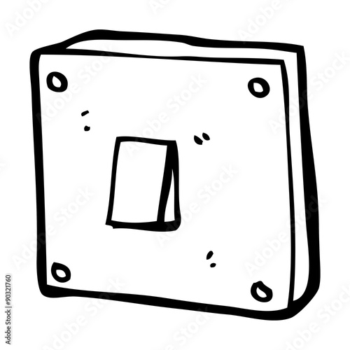 cartoon light switch
