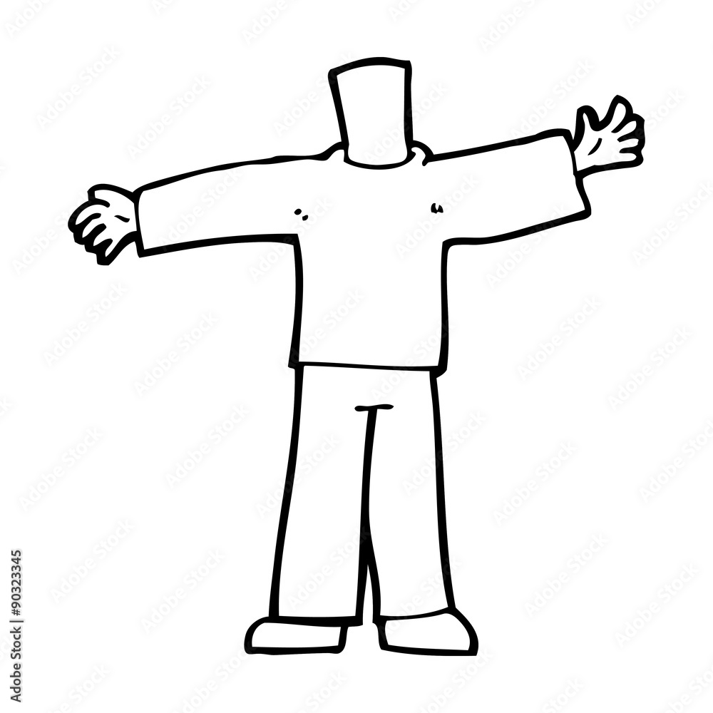 cartoon body with open arms (mix and match cartoons or add own Stock Vector | Adobe Stock cartoon body with open arms (mix and match cartoons or add own Stock Vector | Adobe Stock