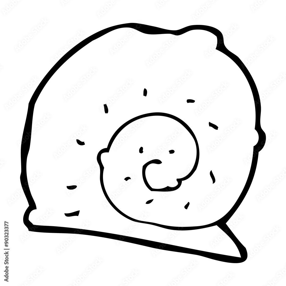 cartoon snail shell cartoon snail shell