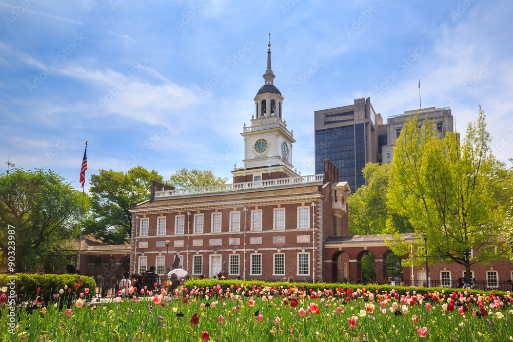 Fototapeta premium Independence Hall in Philadelphia