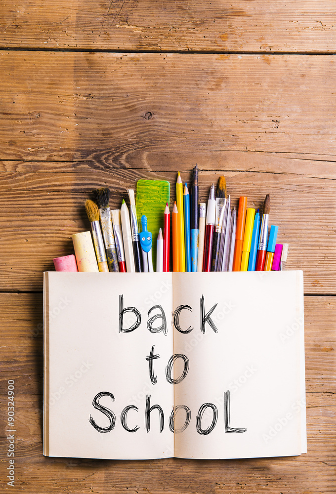 Obraz premium Back to school composition