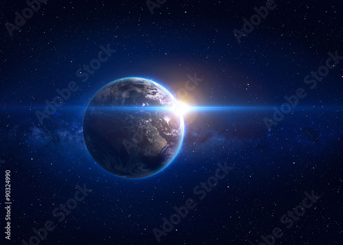 High quality Earth image. Elements of this image furnished by