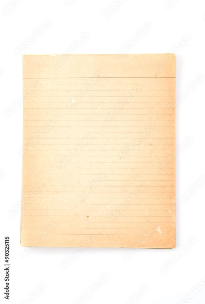 old paper on white background old paper on white background