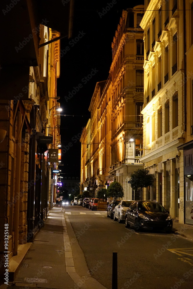 Rue Lyonnaise de nuit