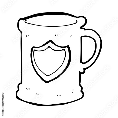 cartoon tankard
