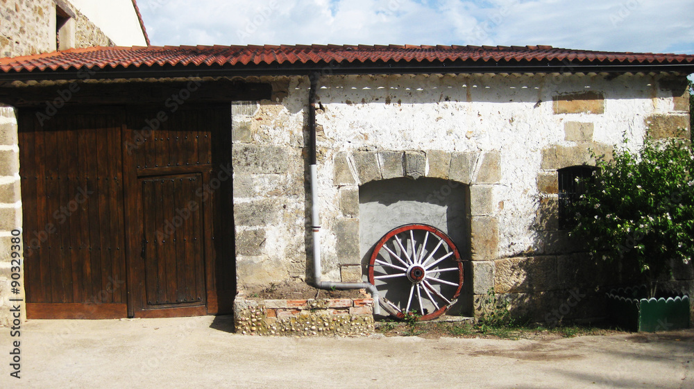 Obraz premium Casas de pueblo.