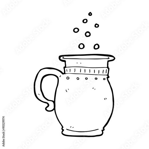 cartoon beer tankard