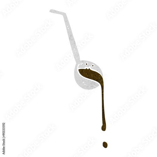 cartoon ladle full of gravy