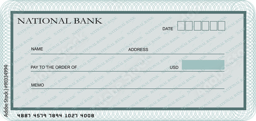 Blank Cheque