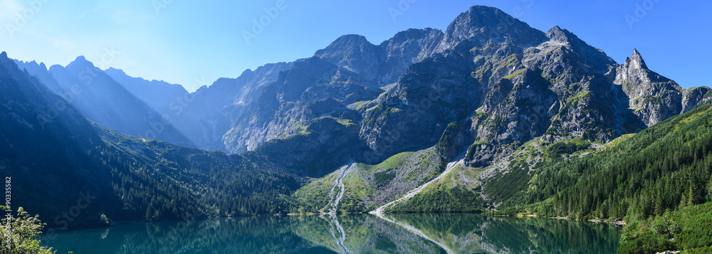 Fototapeta premium Morskie Oko - lake in Tatra Mountains