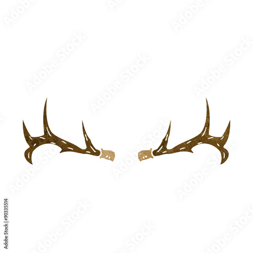 cartoon antlers