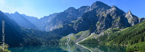 Morskie Oko - lake in Tatra Mountains