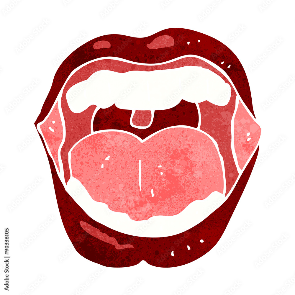 cartoon mouth cartoon mouth