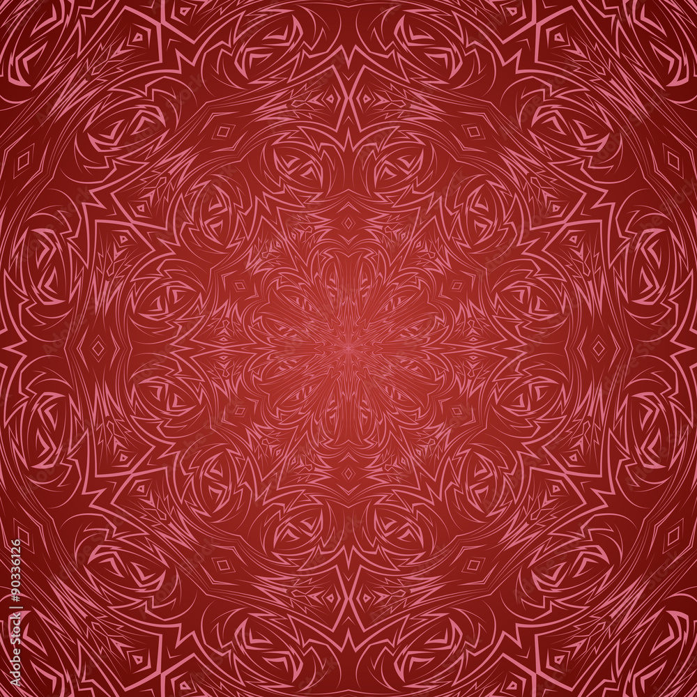 Abstract seamless pattern in red Abstract seamless pattern in red