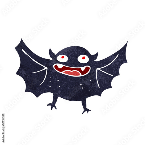 cartoon vampire bat