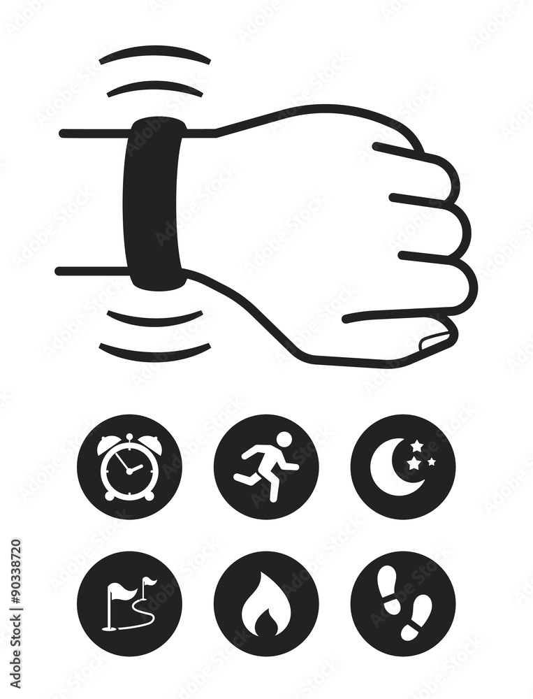 Fitness tracker wearable technology Fitness tracker wearable technology