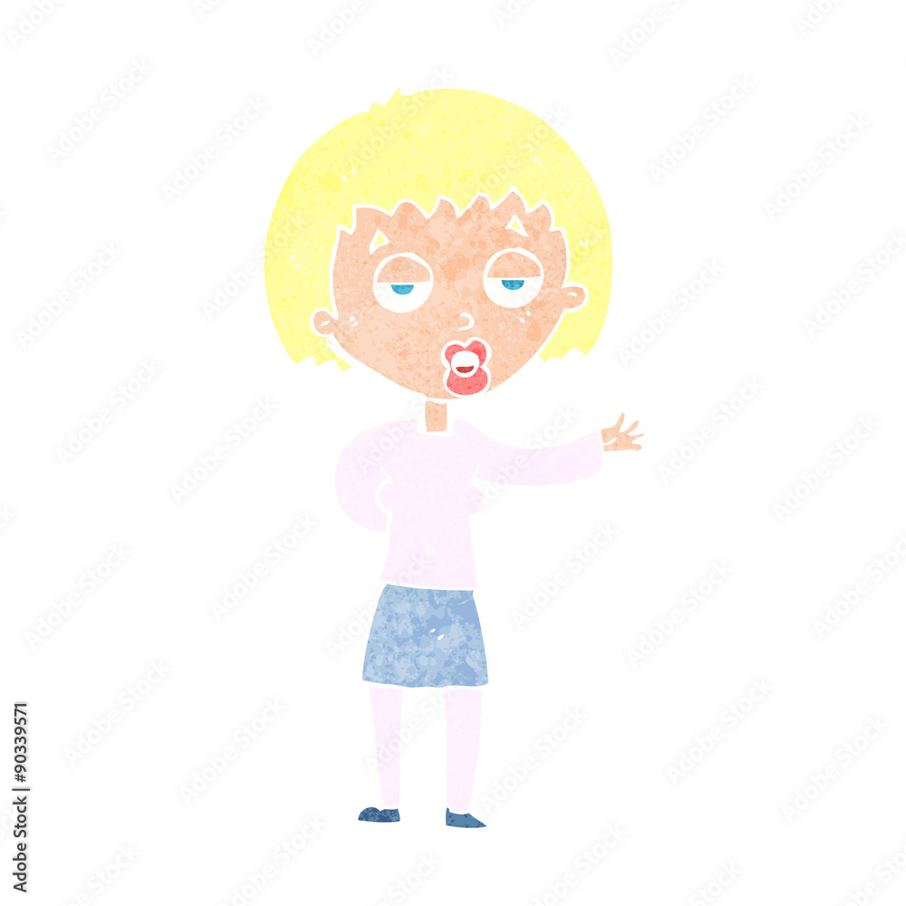 cartoon bored woman cartoon bored woman