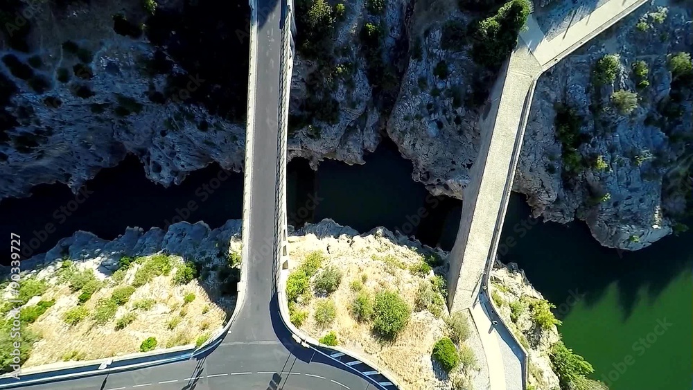 Drone, Pont du Diable, Hérault, France - 2