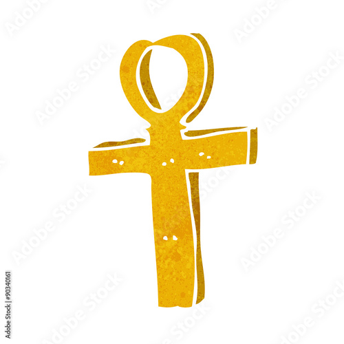 cartoon ankh symbol