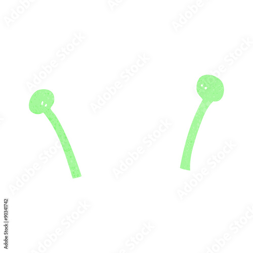 cartoon alien antennae
