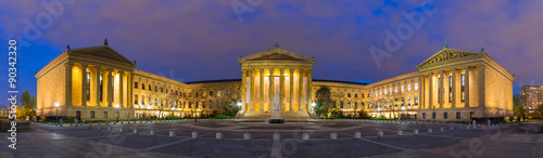 Panorama of Philadelphia Pennsylvania Museum of Art