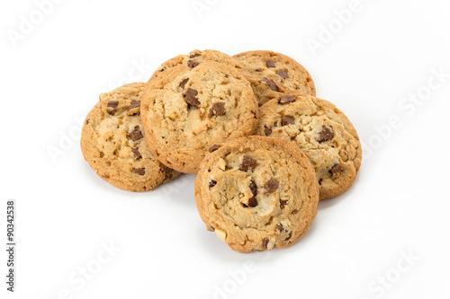 milk chocolate toffee almond cookies