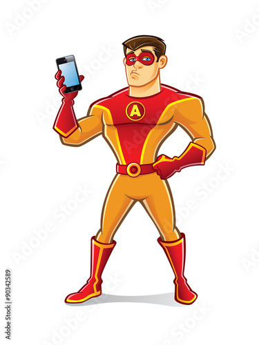 Handsome Superhero Gadget