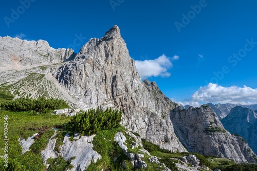 Mountain in Julian Alps