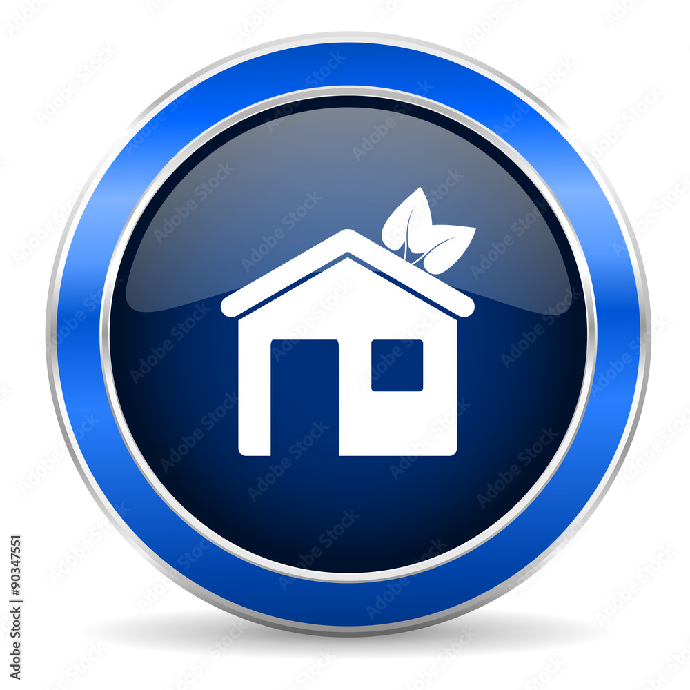 house icon ecological home symbol house icon ecological home symbol