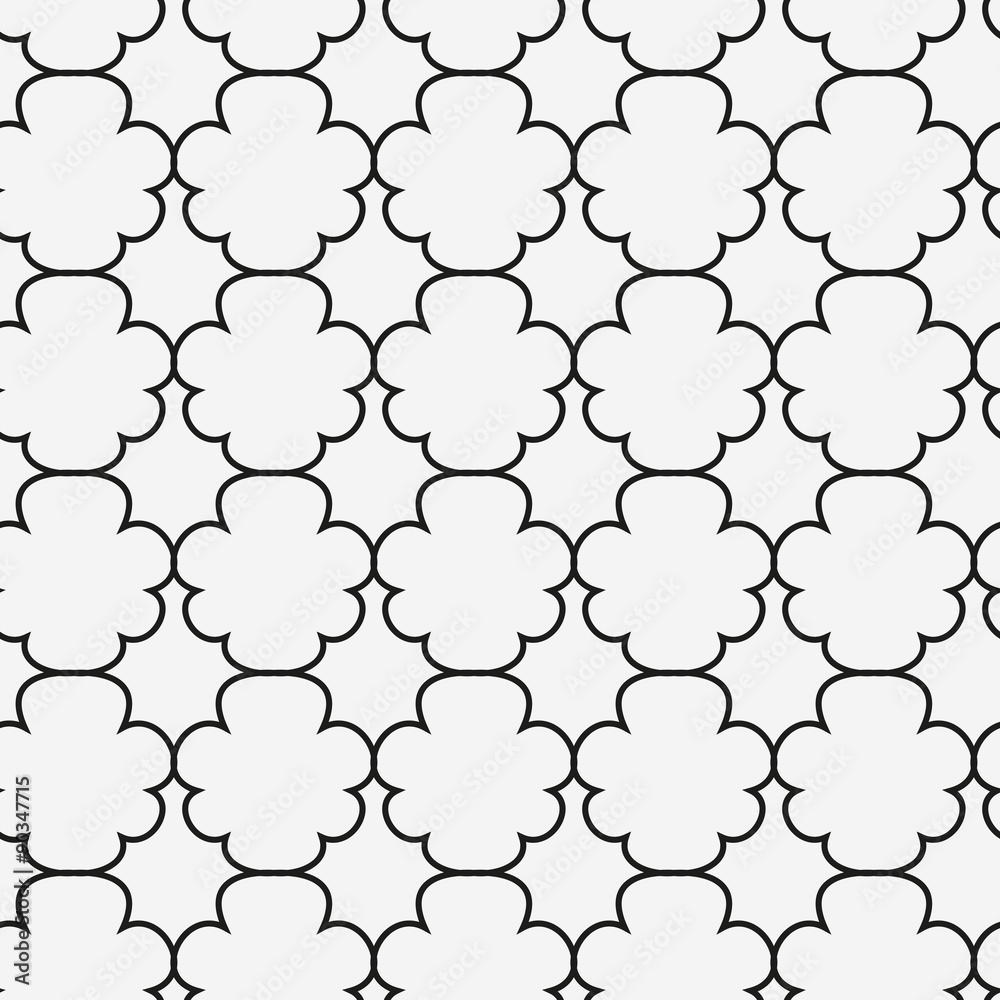 Fototapeta premium Abstract Islamic seamless pattern. illustration