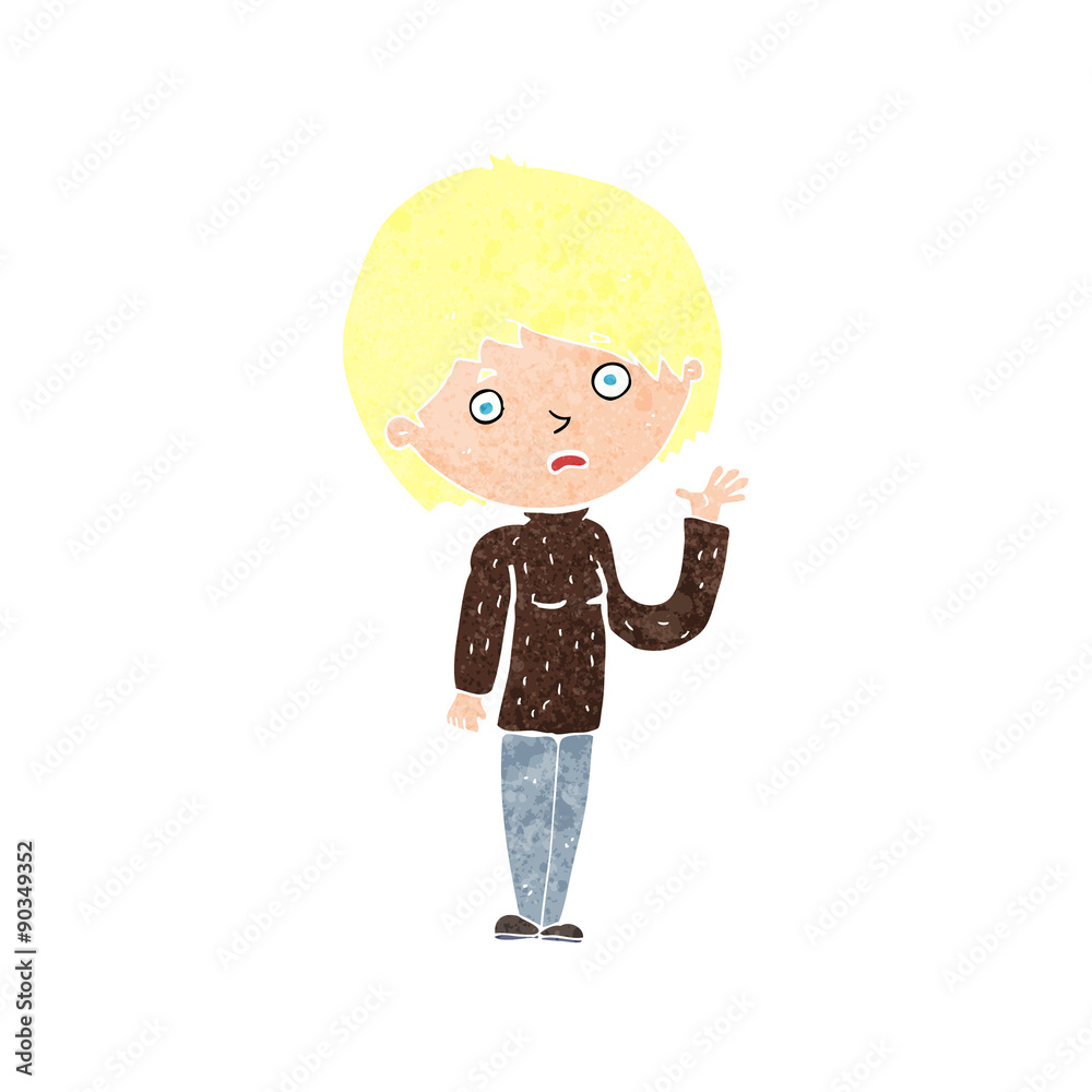 cartoon worried woman cartoon worried woman