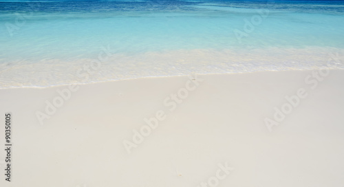 sea on the sand beach © topntp