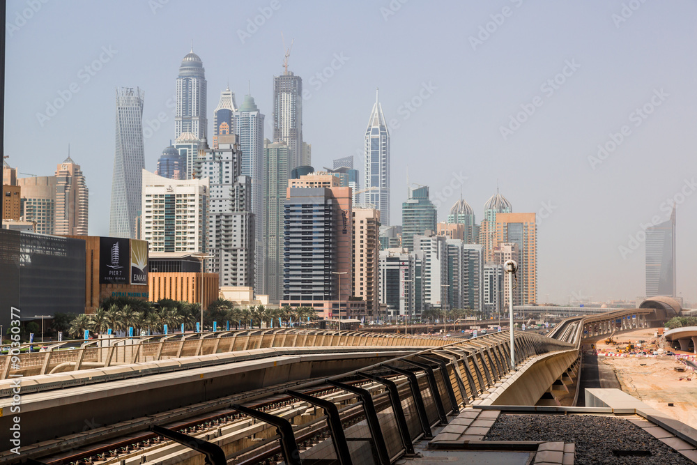 Dubai Marina Metro Station, United Arab Emirates Dubai Marina Metro Station, United Arab Emirates