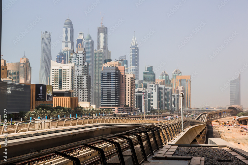 Dubai Marina Metro Station, United Arab Emirates