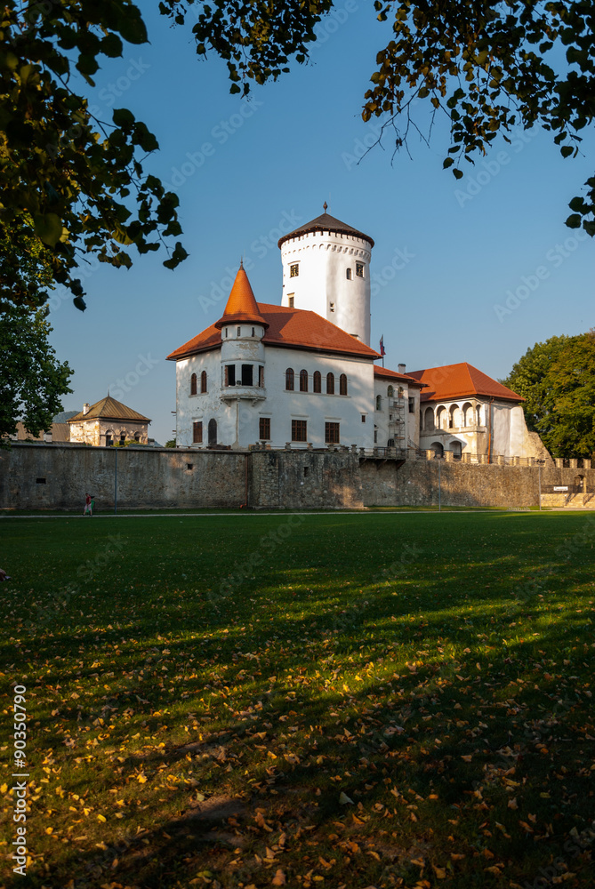 Budatinsky zamok - Castle with tower - Budatin, Zilina, Slovakia