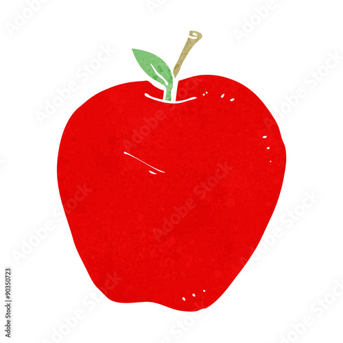cartoon apple